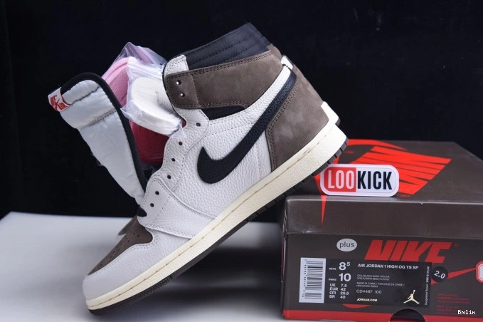 Bmlin shoes 1 AIR SP JORDAN - OG 'TRAVIS TS CD4487-100 SCOTT' 2.0 HIGH 0730